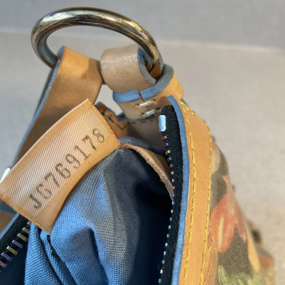 BTG Y2K Dooney & Bourke Satchel Handbag Multicolor Candies Coated Canvas - Picture 15 of 16